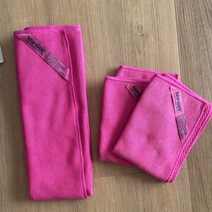 Norwex Bright Pink Kitchen Cloth Set